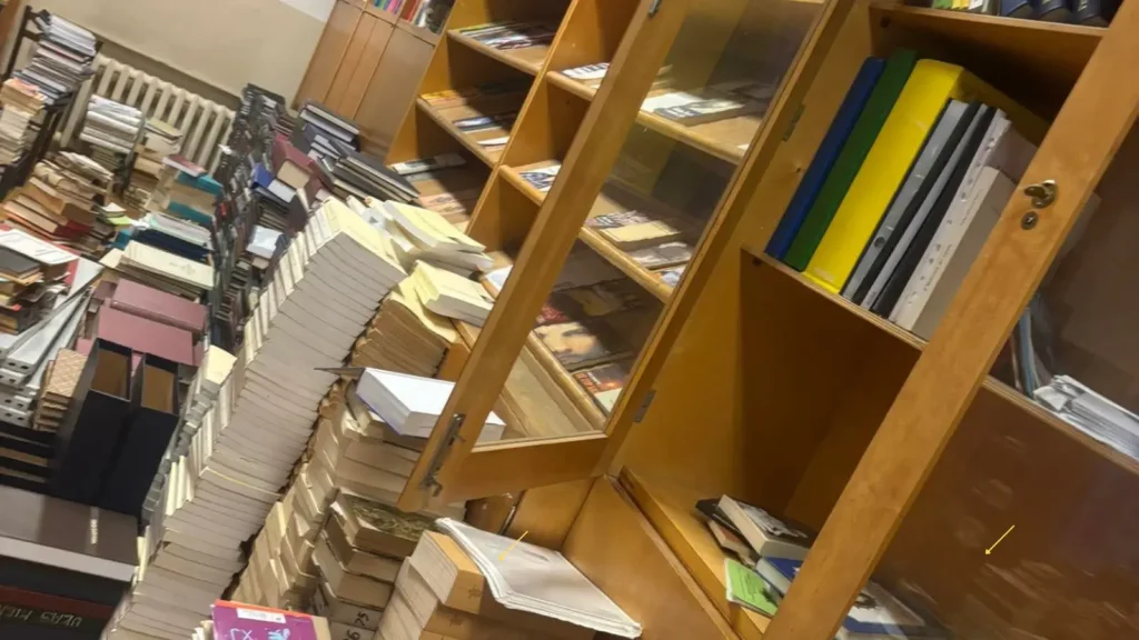 remont biblioteki Kolbianum