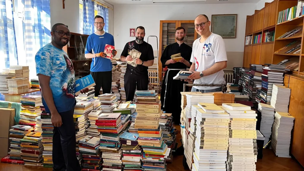 remont biblioteki Kolbianum
